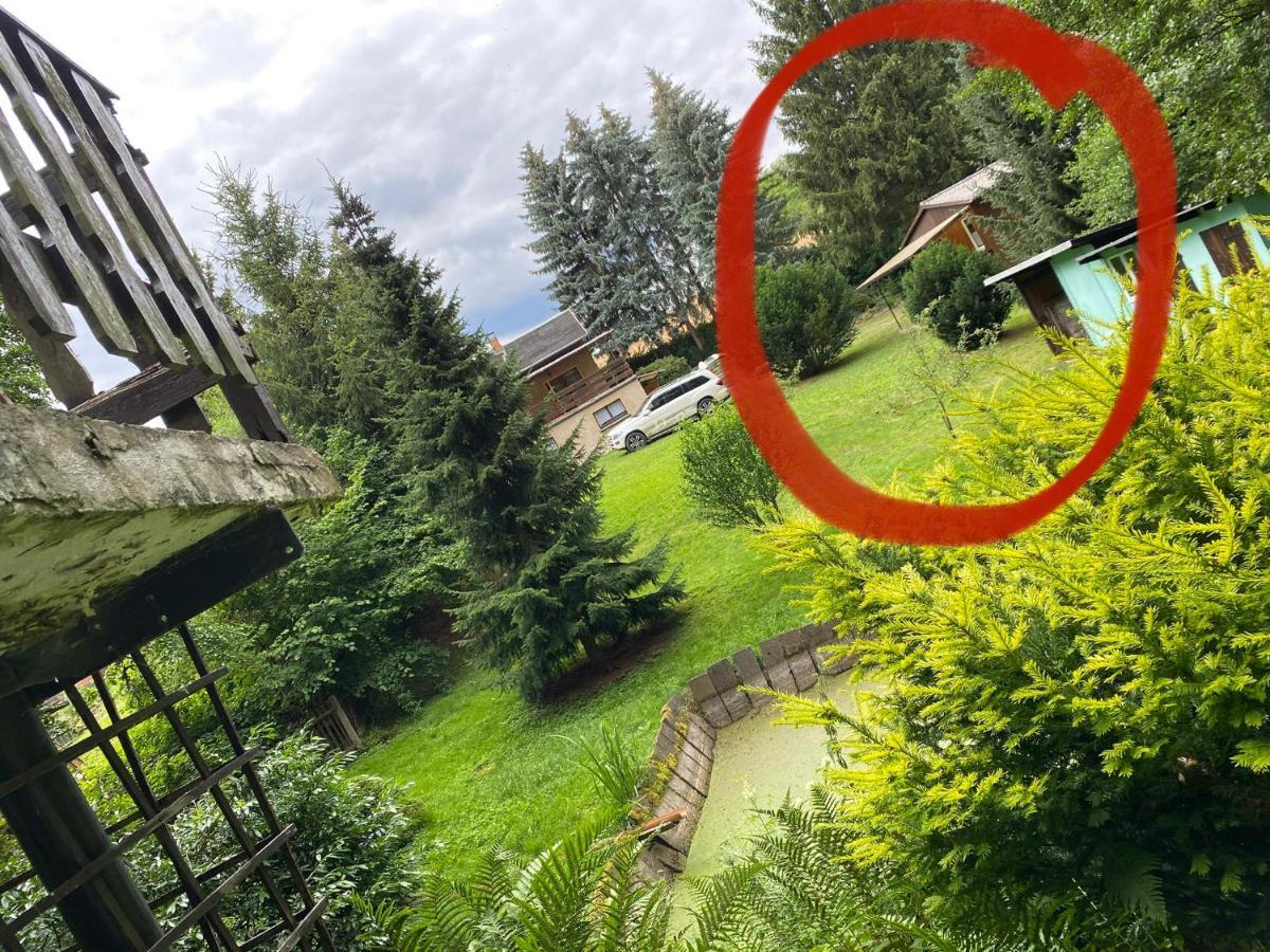 Waldfrieden Bungalow Garnsdorf Exteriér fotografie